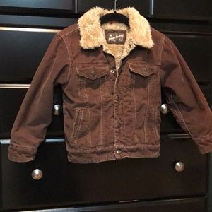 GAP Cozy faux Sherpa-lined corduroy coat
